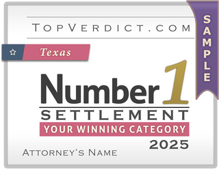 Number 1 Settlements in Texas in 2025
