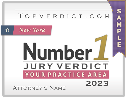 Number 1 Verdicts in New York in 2023