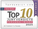Top 10 Personal Injury Verdicts in New York in 2025