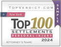 Top 100 Personal Injury Settlements in New York in 2024