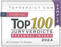 Top 100 Personal Injury Verdicts in California in 2024