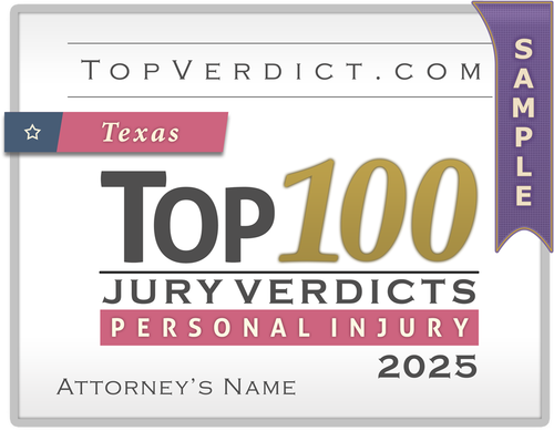 Top 100 Personal Injury Verdicts in Texas in 2025