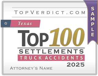 Top 100 Truck Accident Settlements in Texas in 2025