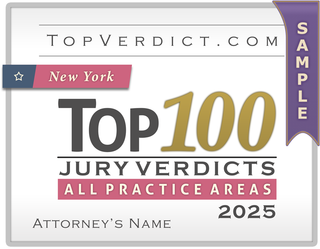 Top 100 Verdicts in New York in 2025