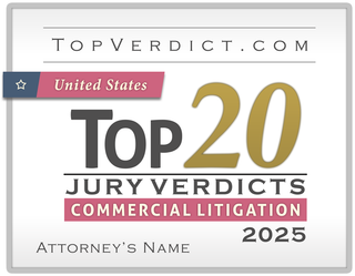 Top 20 Commercial Litigation Verdicts in the United States in 2025