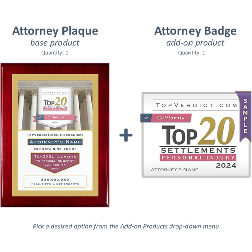 Top 20 Personal Injury Settlements in California in 2024