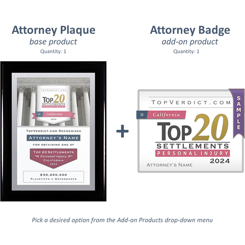 Top 20 Personal Injury Settlements in California in 2024