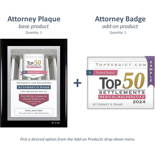 Top 50 Medical Malpractice Settlements in the United States in 2024