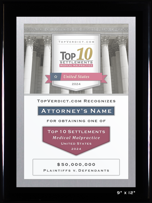 Top 10 Medical Malpractice Settlements in the United States in 2024