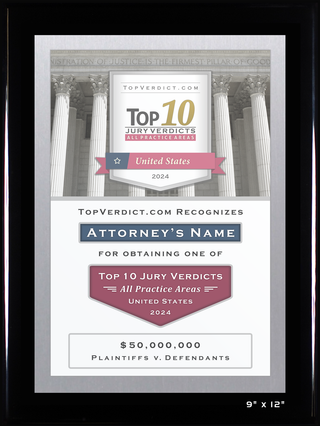 Top 10 Verdicts in the United States in 2024