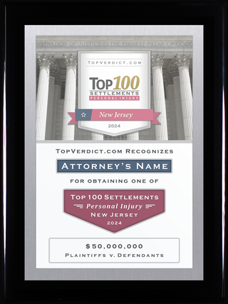 Top 100 Personal Injury Settlements in New Jersey in 2024