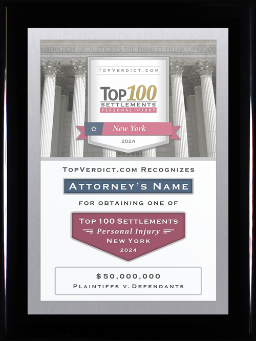 Top 100 Personal Injury Settlements in New York in 2024