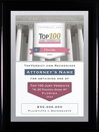 Top 100 Verdicts in Florida in 2024