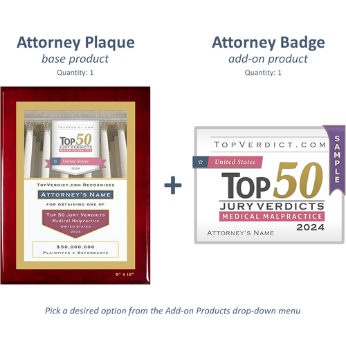 Top 50 Medical Malpractice Verdicts in the United States in 2024