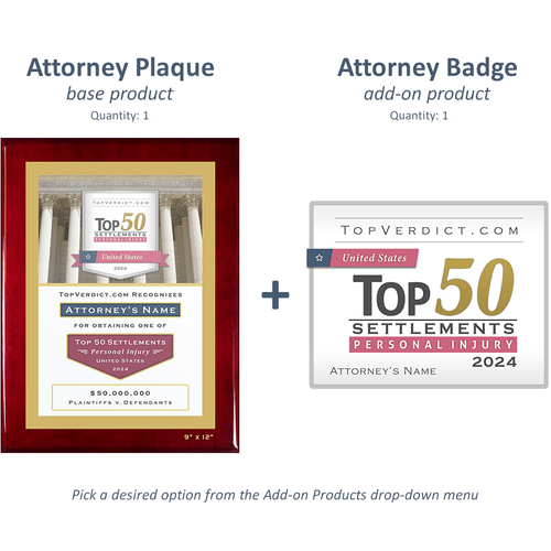 Top 50 Personal Injury Settlements in the United States in 2024