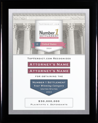 Number 1 Settlements in the United States in 2024