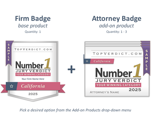 Number 1 Verdicts in California in 2025