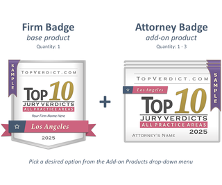 Top 10 Verdicts in Los Angeles in 2025