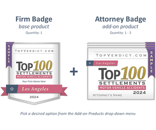Top 100 Motor Vehicle Accident Settlements in Los Angeles in 2024