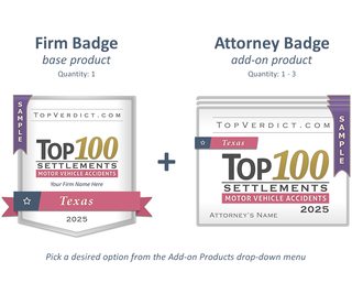 Top 100 Motor Vehicle Accident Settlements in Texas in 2025