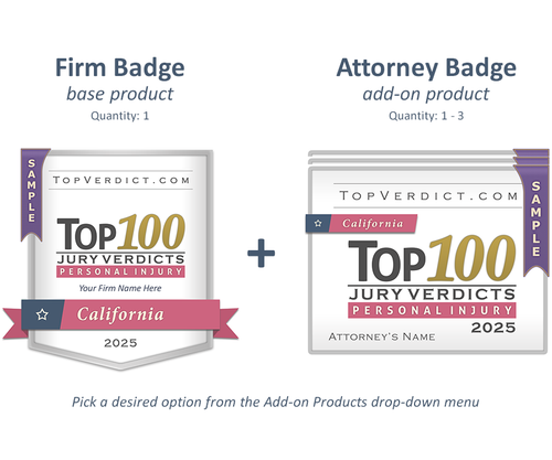 Top 100 Personal Injury Verdicts in California in 2025