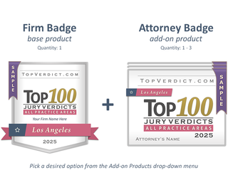 Top 100 Verdicts in Los Angeles in 2025