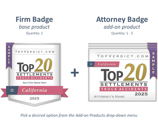 Top 20 Truck Accident Settlements in California in 2025