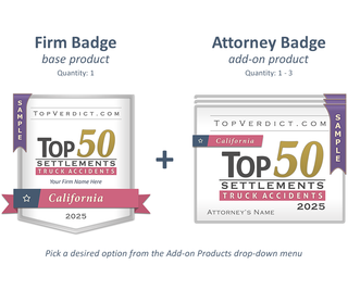 Top 50 Truck Accident Settlements in California in 2025