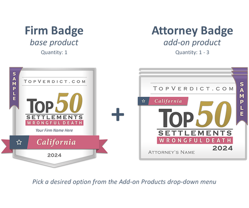 Top 50 Wrongful Death Settlements in California in 2024