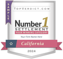 Number 1 Settlements in California in 2024