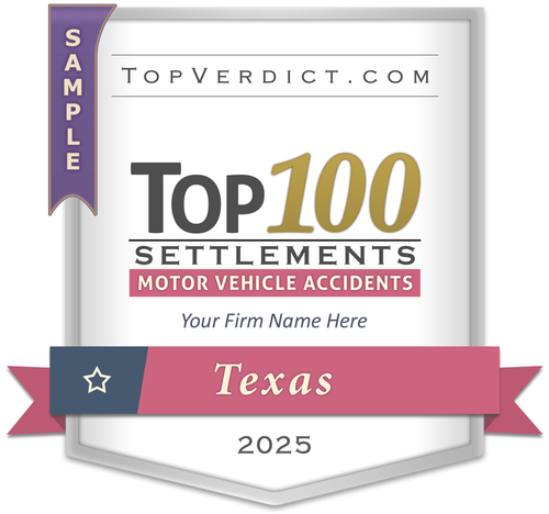 Top 100 Motor Vehicle Accident Settlements in Texas in 2025