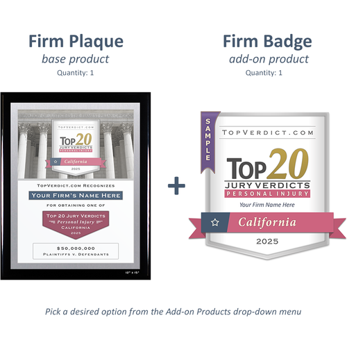 Top 20 Personal Injury Verdicts in California in 2025