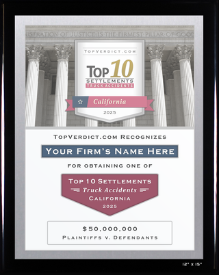 Top 10 Truck Accident Settlements in California in 2025