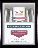 Top 20 Personal Injury Verdicts in California in 2025