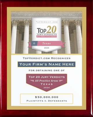 Top 20 Verdicts in Texas in 2024