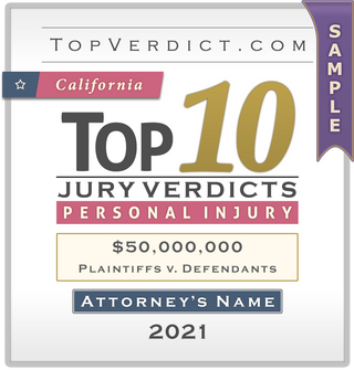 Top 10 Personal Injury Verdicts in California in 2021