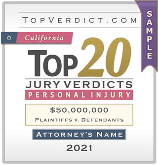 Top 20 Personal Injury Verdicts in California in 2021