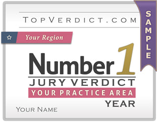 Number 1 Verdicts in California in 2016