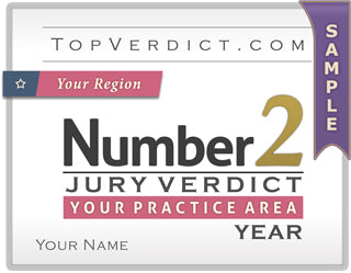 Number 2 Verdicts in New Jersey in 2017