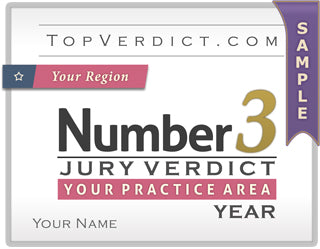 Number 3 Verdicts in California in 2017