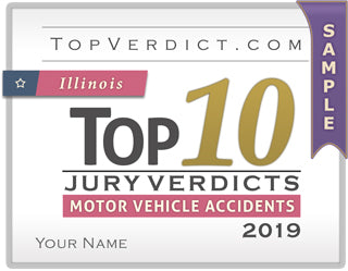 Top 10 Motor Vehicle Accident Verdicts in Illinois in 2019