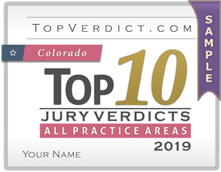 Top 10 Verdicts in Colorado in 2019