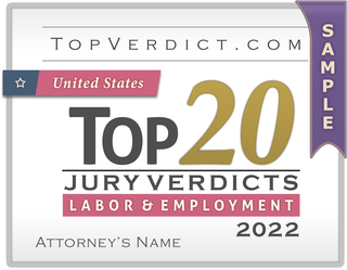 Top 20 Labor & Employment Verdicts in the United States in 2022