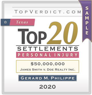 Top 20 Personal Injury Settlements in Texas in 2020