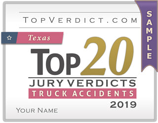 Top 20 Truck Accident Verdicts in Texas in 2019
