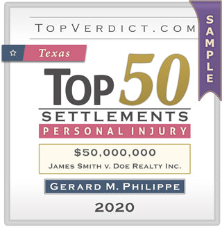 Top 50 Personal Injury Settlements in Texas in 2020