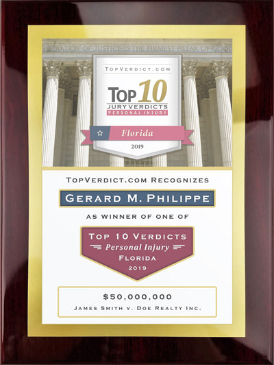 Top 10 Personal Injury Verdicts in Florida in 2019
