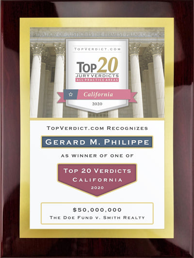 Top 20 Verdicts in California in 2020