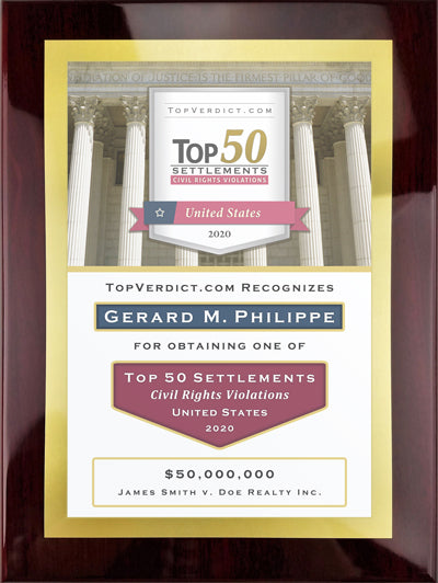 Top 50 Civil Rights Violation Settlements in the United States in 2020
