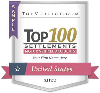 Top 100 Motor Vehicle Accident Settlements in the United States in 2022